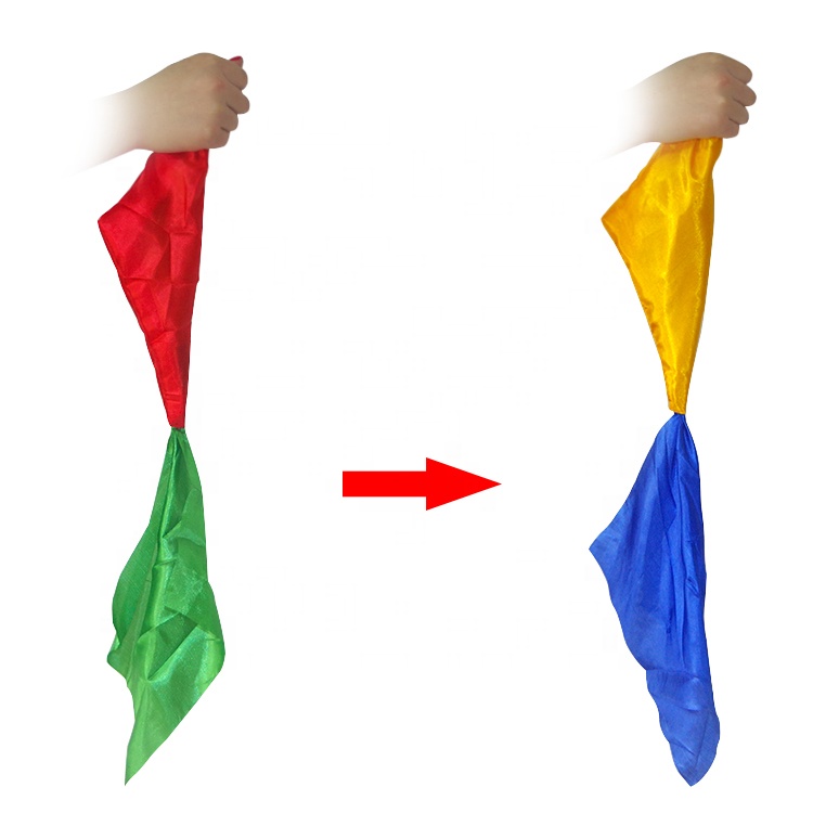 Classic Four- color magic silk handkerchief - BundleIT